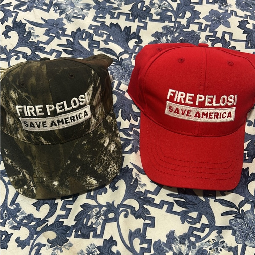 Unisex Fire Pelosi Baseball Hats